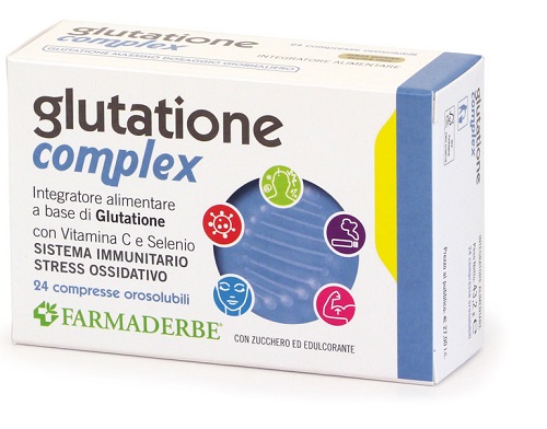 GLUTATIONE COMPLEX 24 COMPRESSE - pharmaluna