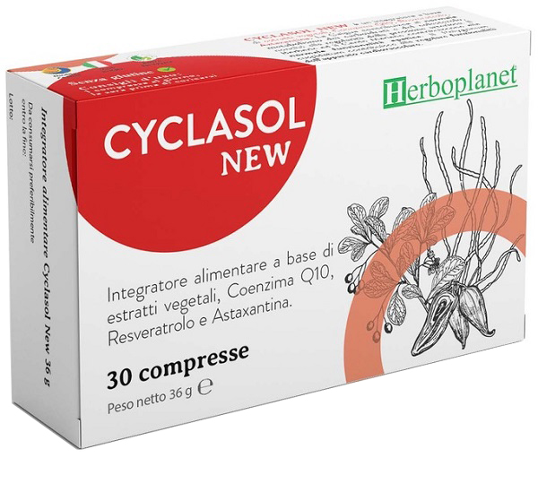CYCLASOL NEW 30 COMPRESSE - pharmaluna