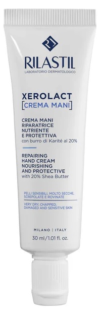 RILASTIL XEROLACT CREMA MANI NUTRIENTE E PROTETTIVA NUOVA FORMULA 30 ML - pharmaluna