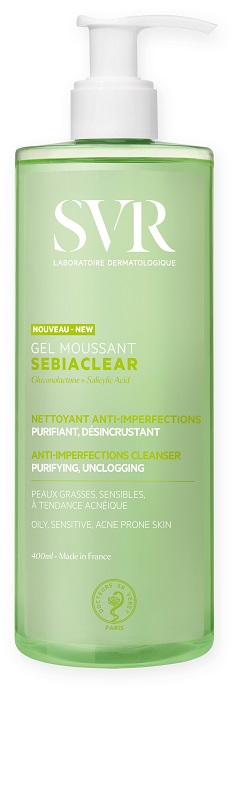 SEBIACLEAR GEL MOUSSANT RENO 400 ML - pharmaluna