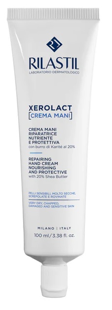 RILASTIL XEROLACT CREMA MANI 100 ML NUOVA FORMULA - pharmaluna