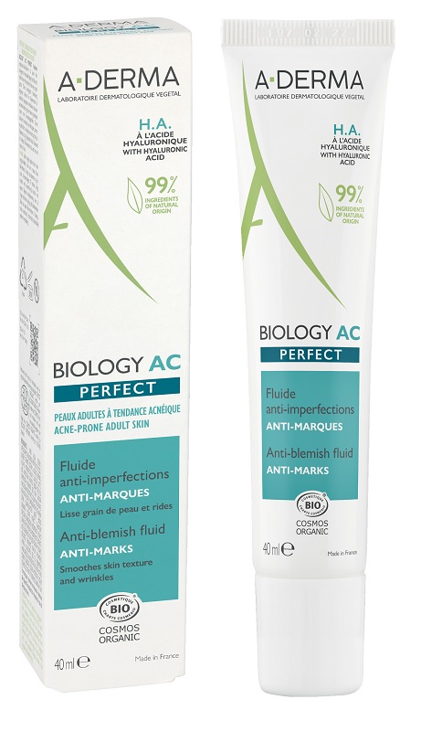 ADERMA BIOLOGY AC PERFECT FLUIDO ANTI IMPERFEZIONI 40 ML - pharmaluna