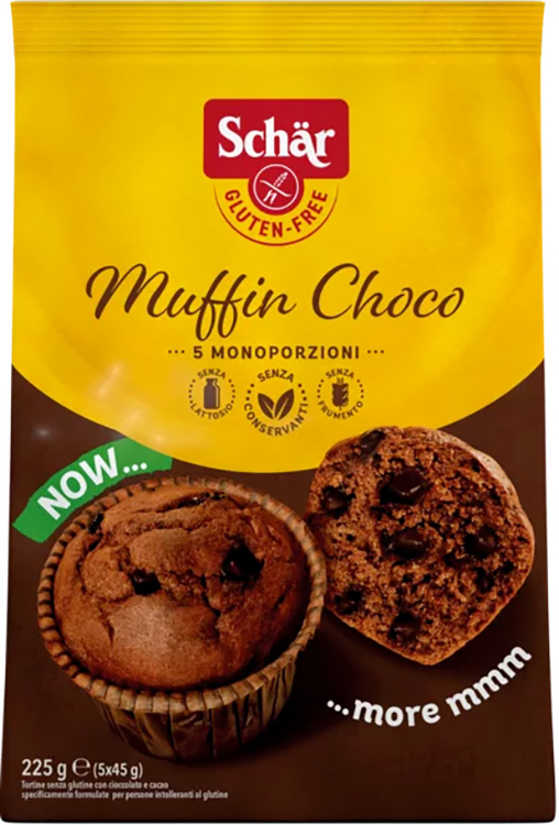 SCHAR MUFFIN CHOCO 225 G - pharmaluna