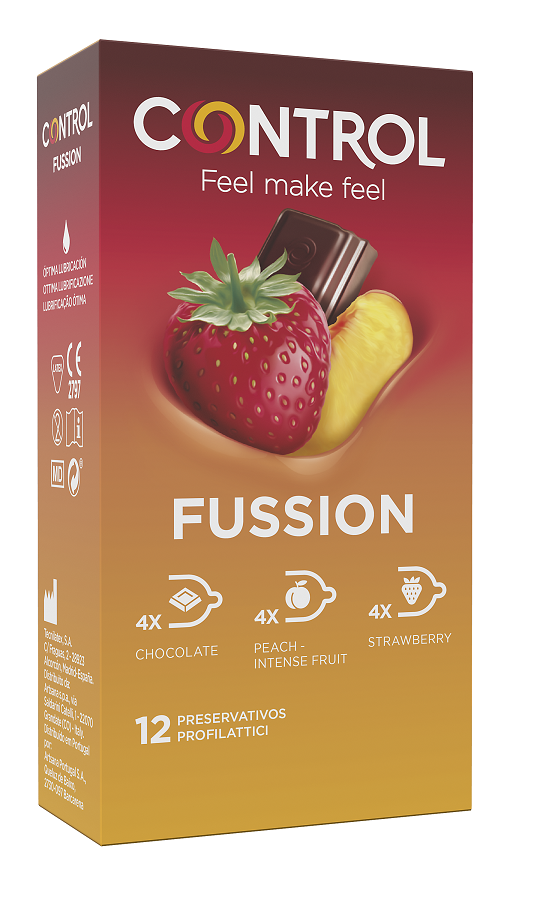 PROFILATTICO CONTROL FUSSION 12 PEZZI - pharmaluna