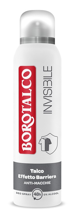 BOROTALCO DEO SPRAY INVISIBILE GRIGIO 150 ML - pharmaluna