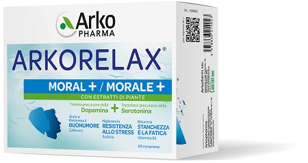 ARKORELAX MORAL+ 60 COMPRESSE - pharmaluna