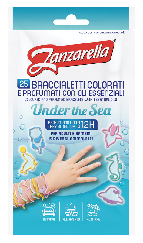 ZANZARELLA BRACCIALETTI UNDER THE SEA 25 PEZZI - pharmaluna