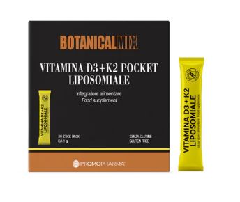 VITAMINA D3+K2 LIPOSOMIALE POCKET 20 STICK - pharmaluna