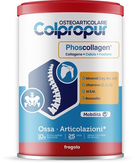COLPROPUR POSH COLLAGENE OSTEOARTICOLARE FRAGOLA COLPROPUR 340 G - pharmaluna