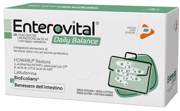 ENTEROVITAL DAILY BALANCE 10 FLACONCINI - pharmaluna