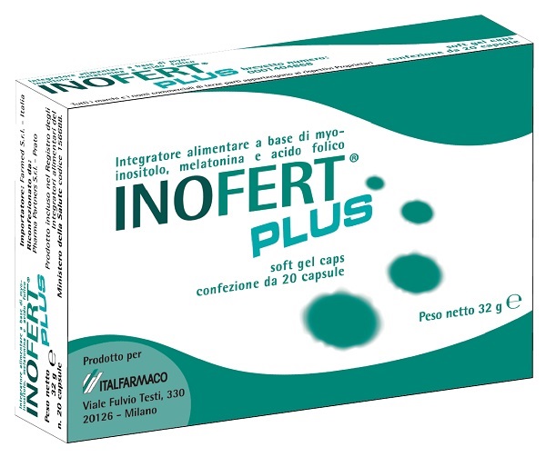 INOFERT PLUS 20 CAPSULE SOFTGEL - pharmaluna