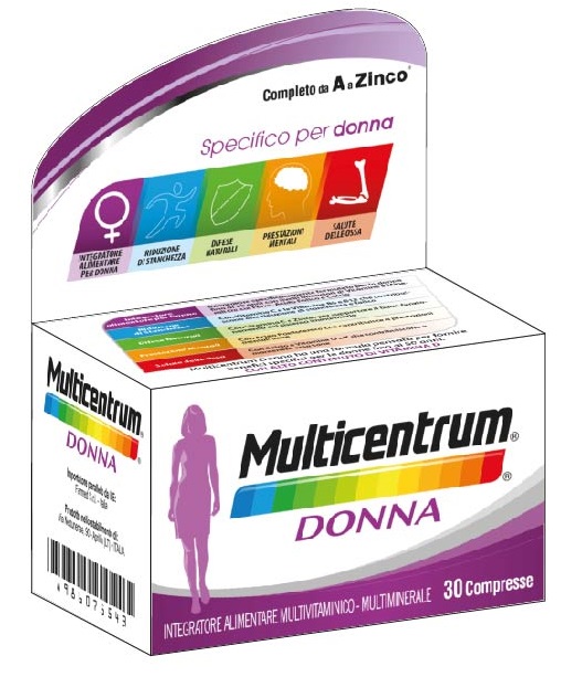 MULTICENTRUM DONNA 30 COMPRESSE - pharmaluna