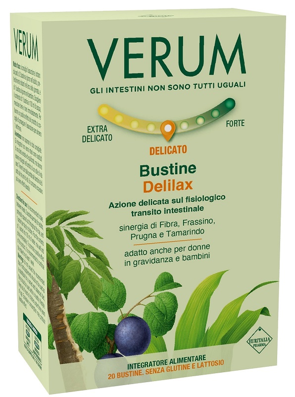 VERUM DELILAX 20 BUSTINE 80 G - pharmaluna