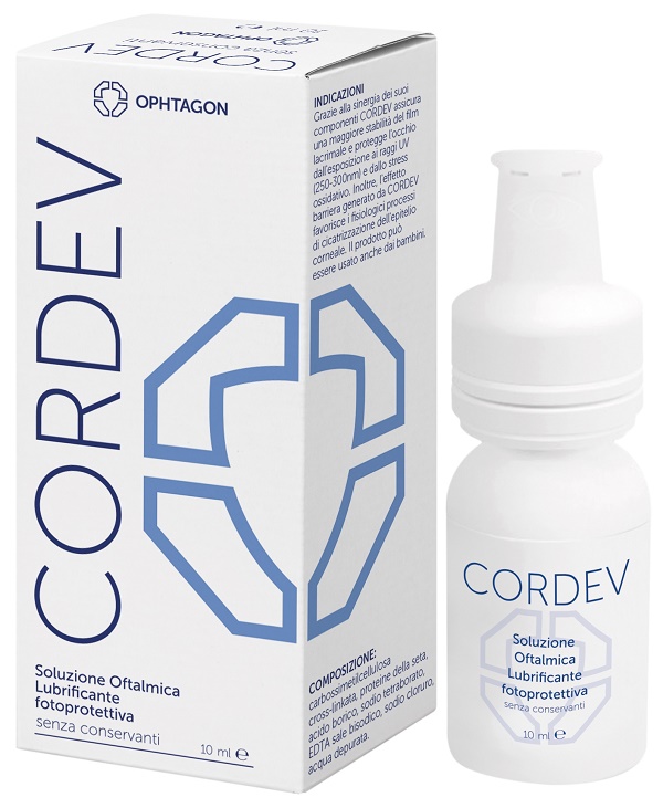 CORDEV SOLUZIONE OFTALMICA LUBRIFICANTE OF 10 ML - pharmaluna