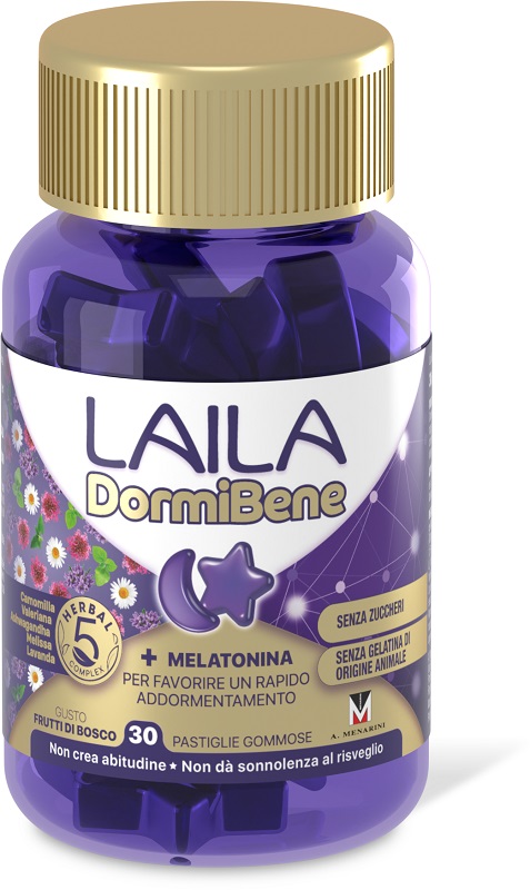 LAILA DORMIBENE 30 GOMMOSE - pharmaluna