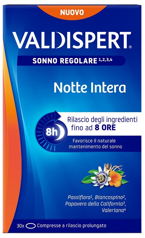 VALDISPERT NOTTE INTERA 30 COMPRESSE - pharmaluna