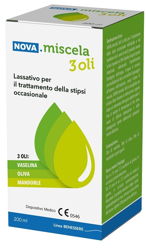 NOVA MISCELA 3 OLI 200 ML - pharmaluna