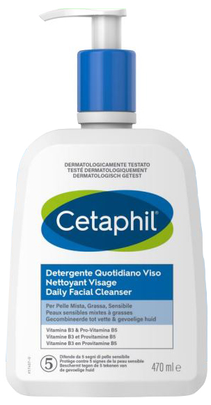 CETAPHIL DETERGENTE QUOTIDIANO VISO 470 ML - pharmaluna