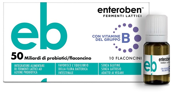 ENTEROBEN 50MLD 10 FLACONCINI DA 10 ML - pharmaluna