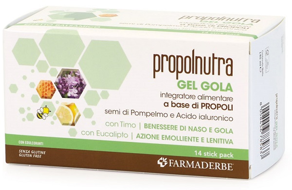 PROPOLNUTRA GEL GOLA 14 STICK PACK - pharmaluna