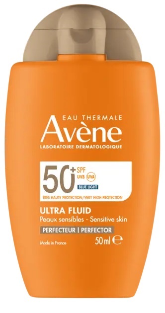 EAU THERMALE AVENE SOLARE ULTRA FLUID PERFEZIONATORE SPF50+ 50 ML - pharmaluna