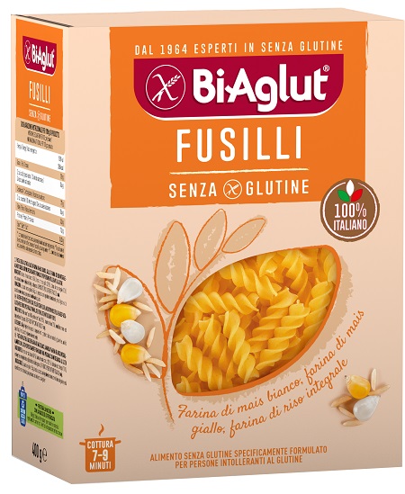 BIAGLUT FUSILLI 400 G - pharmaluna