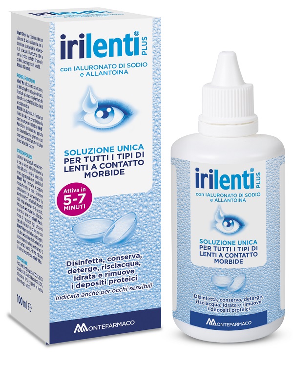 SOLUZIONE UNICA PER LENTI A CONTATTO IRILENTI 100 ML - pharmaluna