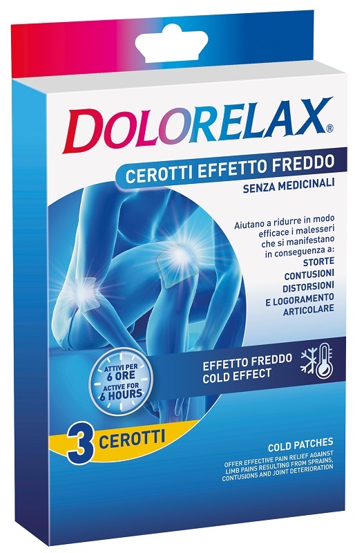 DOLORELAX CEROTTO EFFETTO FREDDO - pharmaluna