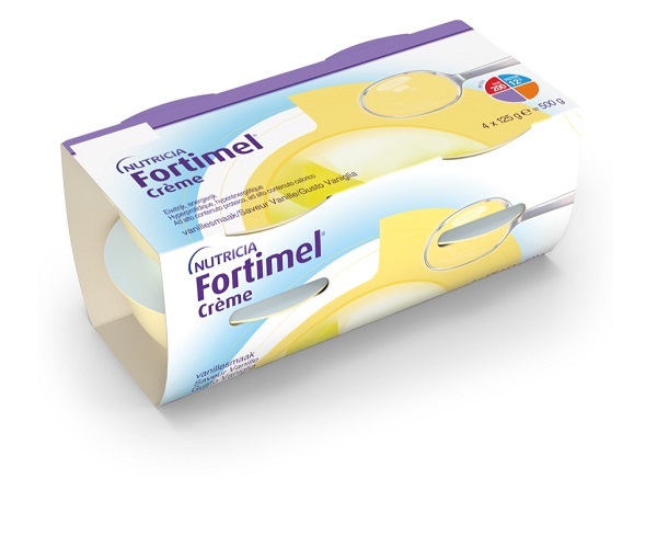 FORTIMEL CREME VANIGLIA 4 PEZZI DA 125 G - pharmaluna