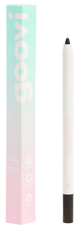 GOOVI MATITA OCCHI LINER & KAJAL 01 BLACK - pharmaluna