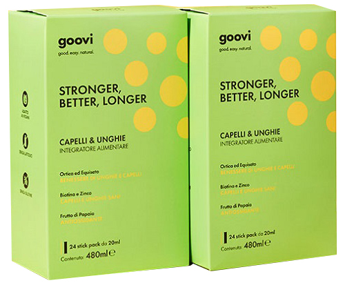 GOOVI CAPELLI & UNGHIE STICK PACK - pharmaluna