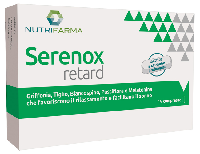 SERENOX RETARD 15 COMPRESSE - pharmaluna
