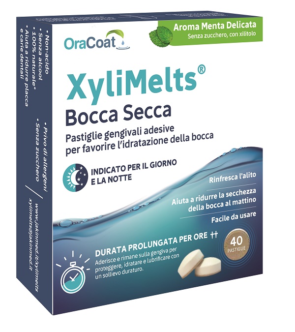XYLIMELTS 40 PASTIGLIE MENTA DELICATA - pharmaluna