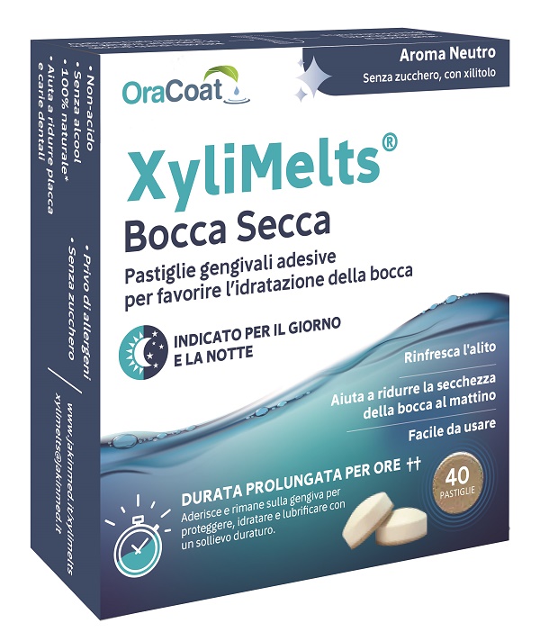 XYLIMELTS 40 PASTIGLIE NEUTRO - pharmaluna