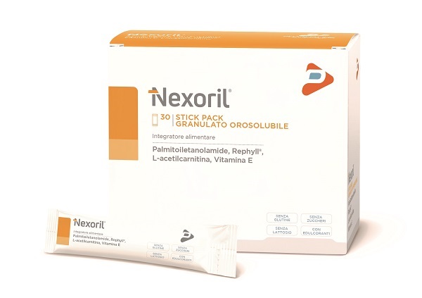 NEXORIL 30 STICK PACK GRANULATO OROSOLUBILE CON EDULCORANTI SENZA GLUTINE SENZA LATTOSIO SENZA ZUCCHERI - pharmaluna