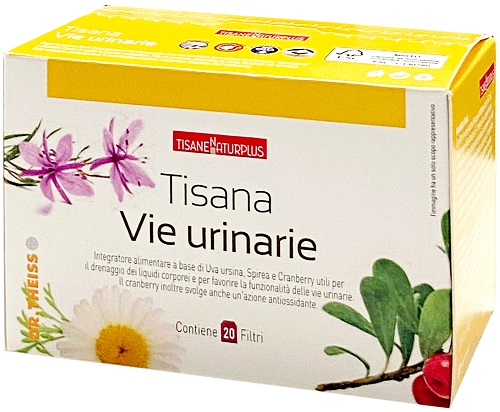 NATURPLUS TISANA VIE URINARIE 20 FILTRI - pharmaluna