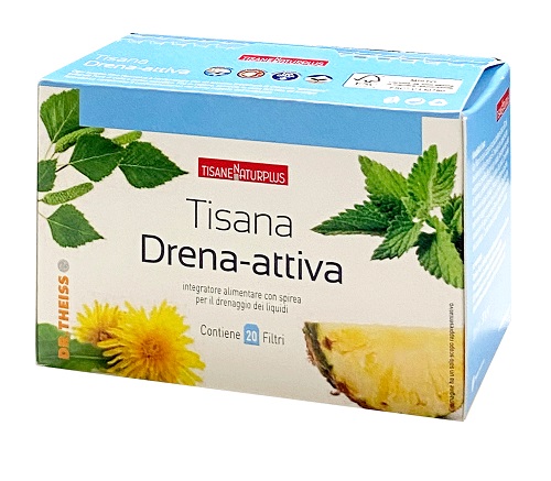 NATURPLUS TISANA DRENA ATTIVA 20 FILTRI - pharmaluna