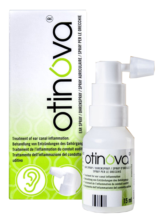SPRAY AURICOLARE OTINOVA 15 ML - pharmaluna