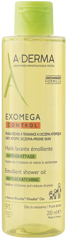 EXOMEGA CONTROL OLIO LAVANTE EMOLLIENTE 200 ML NUOVO PACK - pharmaluna