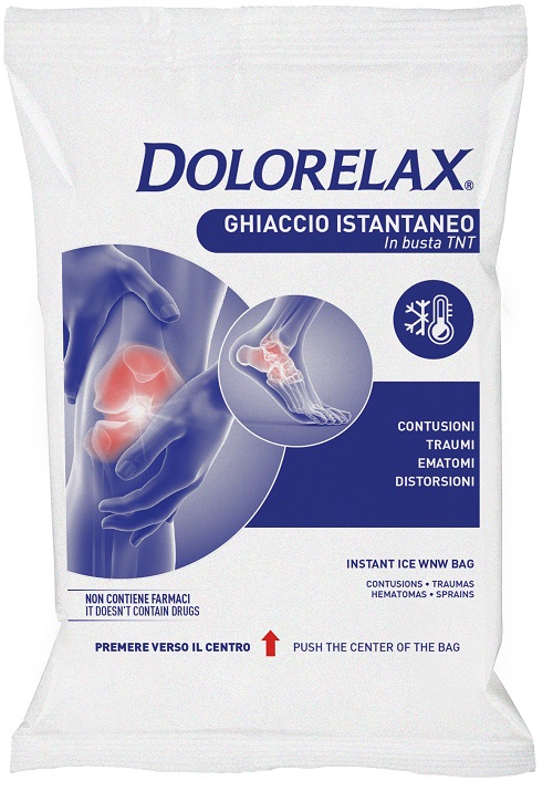 GHIACCIO ISTANTANEO DOLORELAX 1 BUSTA - pharmaluna