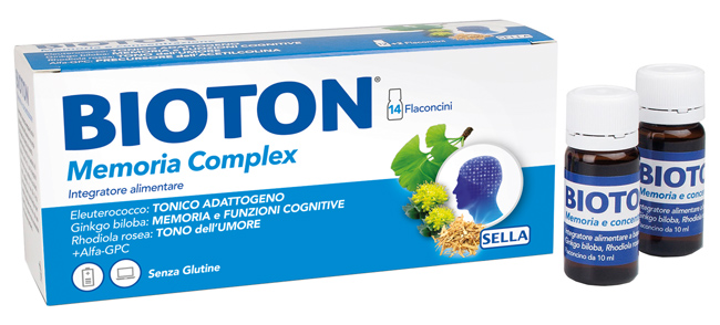 BIOTON MEMORIA COMPLEX 14 FLACONCINI DA 10 ML - pharmaluna