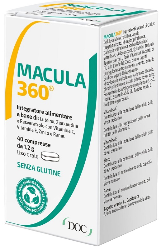 MACULA 360 40 COMPRESSE - pharmaluna