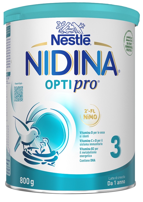 NIDINA OPTIPRO 3 POLVERE 800 G - pharmaluna