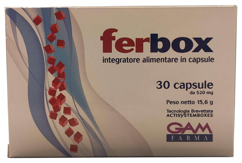 FERBOX 30 CAPSULE - pharmaluna