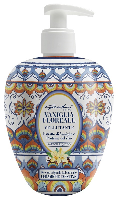 GANDINI SAPONE LIQUIDO FAENZA VANIGLIA 500 ML - pharmaluna