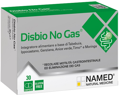 DISBIO NO GAS 30 COMPRESSE - pharmaluna
