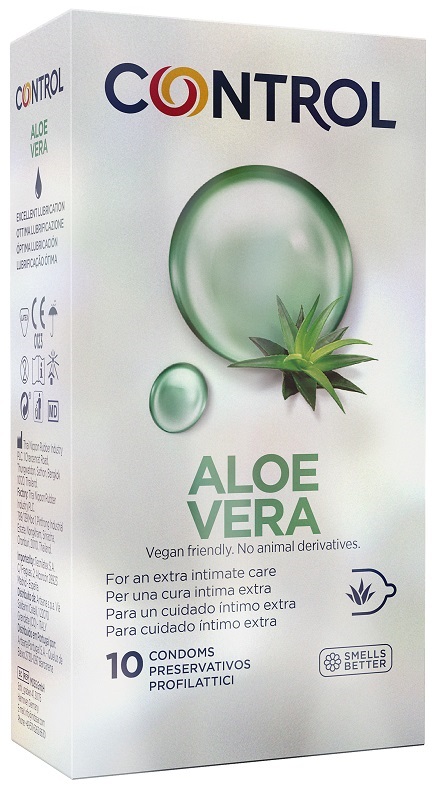 CONTROL ALOE VERA PROFILATTICO 10 PEZZI - pharmaluna