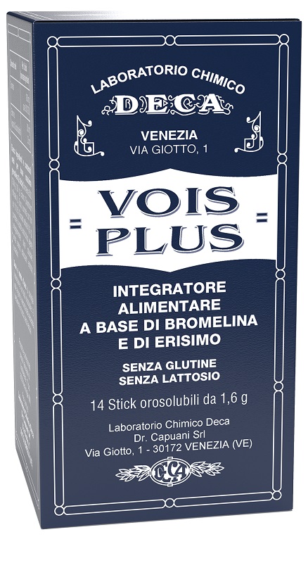 VOIS PLUS 14 STICK OROSOLUBILI - pharmaluna