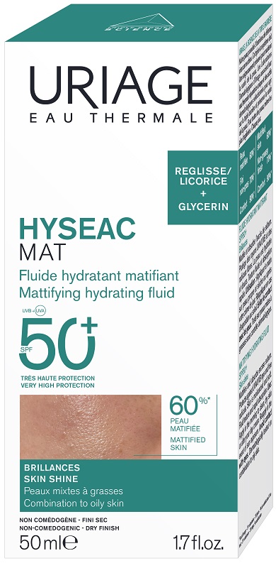 HYSEAC MAT SPF50+ 50 ML - pharmaluna