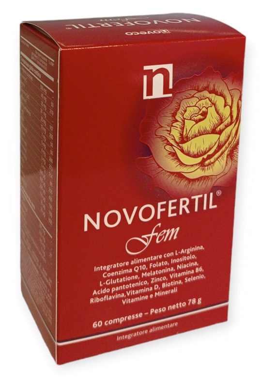 NOVOFERTIL FEM 60 COMPRESSE - pharmaluna